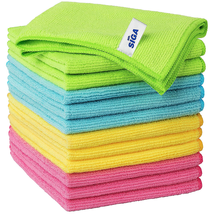Microfiber Cleaning Cloth Scratch Free Absorbent Cloth Ultra Soft Pack of 12 - £16.27 GBP