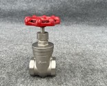 Sharpe 30276 316 Stainless Steel Threaded 1.5in Class 200 Gate Valve Used - $39.59