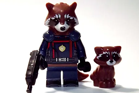 Gift Rocket Raccoon Guardians of the Galaxy Vol 3 Minifigure Mini Action... - $7.70