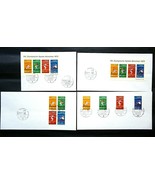 1972 16x Munich Olympics Games FDC Sheets & Stamps German Post - $19.95