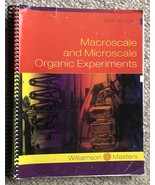 Macroscale and Microscale Organic Experiments 6th Edition - Spiral Bound... - $3.25