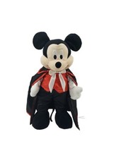 Disney Vampire Mickey Mouse Plush Stuffed Halloween Door Greeters Décor Dracula  - £19.74 GBP