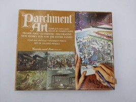 Vintage Rare Colorforms Parchment Art Set Complete Nos Currier Ives Set 815 - £22.88 GBP