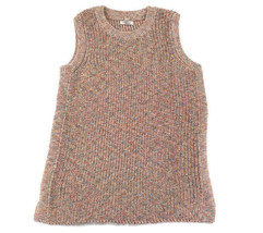Ella Moss Womens Knitted Vest/Sleeveless Sweater Tank SZ Juniors L Gardenia GUC - £3.18 GBP