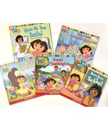 Dora The Explorer Lot of 5 Paperback Books - Deigo School Mermaid Thanks... - $12.95