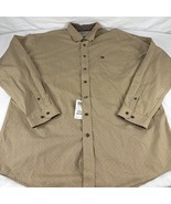 Cinch Shirt Mens XL Tan Color Geometric  All Over Print Western Cowboy - £34.90 GBP
