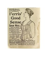 Ferris Good Sense Corset Waist 1894 Advertisement Victorian Clothing ADB... - $374.24 MXN