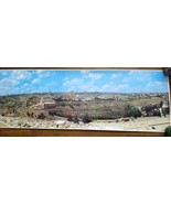 Rollout Print Of Jerusalem Israel 39&quot; X 13 1/2&quot; - $79.19