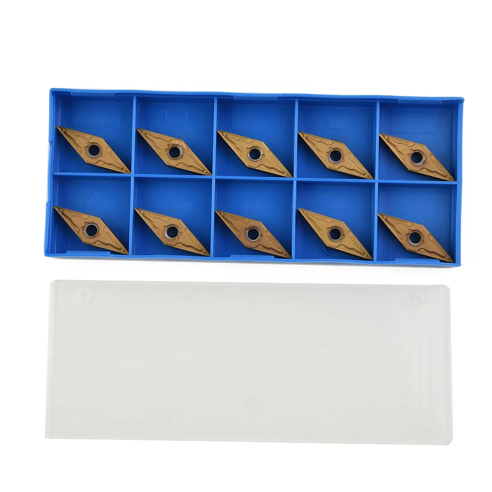 10pcs VNMG331-MA VNMG160404-MA Carbide Insert FOR MVJNR Turning Tool Hol... - €84,36 EUR