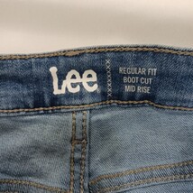 Lee Regular Fit Women's Blue Mid-Rise Bootcut Denim Jeans Size (28×28) image 4