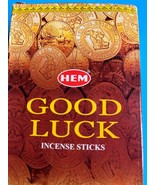 HEM Incense Sticks.  120ct box  GOOD LUCK - $17.63 CAD