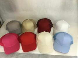 PonyTail High Messy Bun Trucker Baseball Cap Hats 8 Colors To Choose C.C... - $14.90