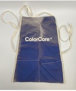 Vintage Canvas Tool Apron Advertising ColorCore - $11.39