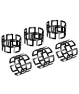 uxcell Metal Napkin Rings Set of 6, Hollow Out Napkin Ring Holder Buckle... - $26.99