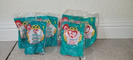 TY TEENIE BEANIE BABIES FRECKLES &amp; PINCHERS LOT OF 6 - £4.75 GBP