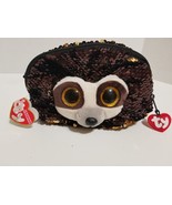 TY FASHION XTy Sequin Wristlet wallet coin purse Makeup Bag Pouch NEW - $313.79 MXN