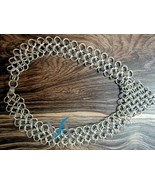 Aluminum Butted Chainmaille Necklace,V-Shaped Chainmail Choker valentine... - £42.59 GBP+