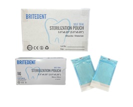 BRITEDENT Self Seal 3.5 x 6.25 Sterilization Pouches 2000/Bx BSI-6535-10 - $62.50