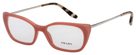 PRADA 0PR14XV04C1O152 Eyeglasses Eye Glasses 04C1O152 PINK Authentic New 52mm FE - $105.98