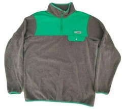 Columbia Mens PFG Fleece 1/4 Zip Pullover Size Medium  - $31.68