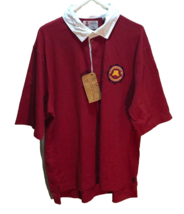 Minnesota Gophers NCAA Vintage 90s Izod Collegiate Sewn Red Polo Shirt XL New - £30.56 GBP