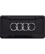 AUDI 3d License Plate + Frame  &amp; Clear lens - $45.00