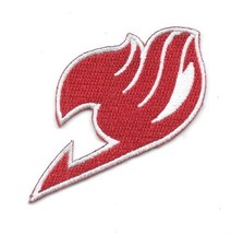 Fairy Tail Anime Manga Fairy Logo Die-Cut Embroidered Patch NEW UNUSED - £6.21 GBP