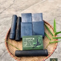 Natural Bamboo Charcoal Soap, Natural Handmade Soap, Charcoal, Green tea... - $559.19 MXN