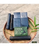 Natural Bamboo Charcoal Soap – Handmade with Green Tea &amp; Mint - $30.00
