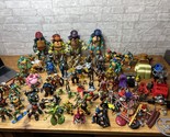 HUGE Lot Of 1988-Current TMNT Turtles Collectible Action Figures + Acces... - $470.25