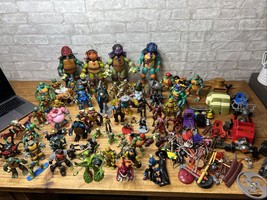 HUGE Lot Of 1988-Current TMNT Turtles Collectible Action Figures + Accessories - £375.89 GBP