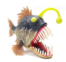 Chap Mei Toys R Us 2014 Deep Sea Angler Fish Piranha Action Figure Mouth Moves - £19.87 GBP