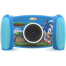Sonic Interactive Kids Camera with Video and Rechargeable Battery Blue - £35.13 GBP