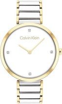 Orologio da donna Calvin Klein 25200134 Orologio analogico in acciaio... - £104.24 GBP