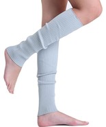 1 Pair Women’s Cotton Leg Warmers 21” Long – Soft Knit for Cold Weather ... - $14.95 CAD