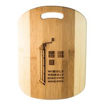 Wibbly Wobbly Cutting Board 14&#39;&#39;x9.5&#39;&#39;x.5&#39;&#39; Bamboo - £31.32 GBP