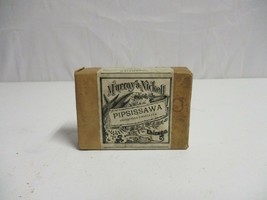 Vintage Antique Murray &amp; Nickell Pipsissawa Pharmacy paper wax box NOS - £8.94 GBP