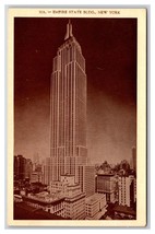 Empire State Buildingl New York City NY NYC UNP WB Postcard Y14 - £3.08 GBP