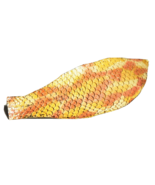 a lot of  TWO Python Print-on Tilapia Fish Leather Skins Metallic Glitte... - $10.40