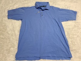 Bobby Jones Golf Shirt Polo Men&#39;s M Blue Short Sleeve NWOT Defects - £7.14 GBP