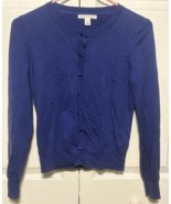 Banana Republic Petite S Royal Blue Womens Cardigan Sweater - €8,53 EUR
