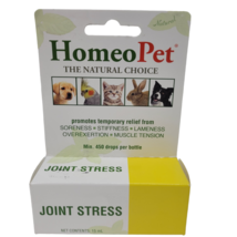 HomeoPet Joint Stress, 15 ml Natural relief from soreness stiffness lame... - £15.55 GBP