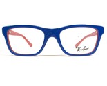 Ray-Ban RB1536 3601 Kids Eyeglasses Frames Blue Red Square Full Rim 46-1... - $60.66
