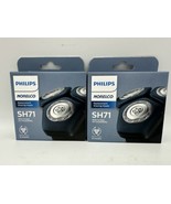 Lot Of 2: Philips Norelco SH71/52 Shaving Head Phillips Shaver Series 7000 NEW - $37.88