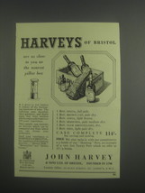 1953 John Harvey Sherry and Port Ad - Harvey's of Bristol are as close to you - $18.49