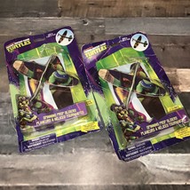 Lot Of 2 Nickelodeon Teenage Mutant Ninja Turtles 2 Plane Glider Play Set Toy - £6.64 GBP