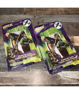 Lot Of 2 Nickelodeon Teenage Mutant Ninja Turtles 2 Plane Glider Play Se... - $160.12 MXN