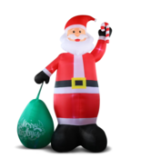 14 Feet Giant Christmas Inflatable Decorations Outdoor Santa Claus with ... - $113.67