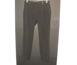 Jaclyn Smith Collection Dress Pants Size 8 Black Straight Legs Polyester... - £13.20 GBP