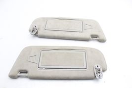 07-13 MERCEDES-BENZ W221 S600 SUN VISORS LEFT & RIGHT PAIR SUEDE E4128 image 7